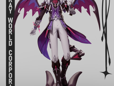 Impacto Durin Genshin Modelo de Impressão 3D