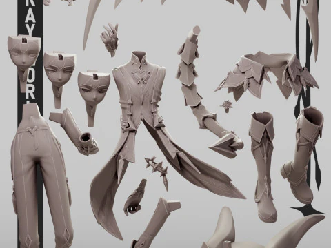 Durin Genshin Impact 3D Print Model