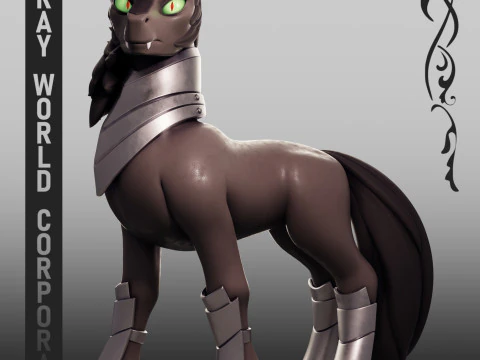 King Sombra My Little Pony 3D Print Model