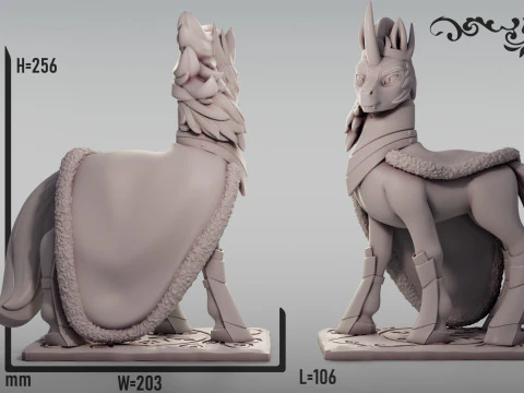 King Sombra My Little Pony 3D Print Model