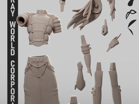 Gantlos Winx Club 3D Print Model