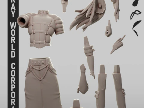 Gantlos Winx Club 3D Print Model