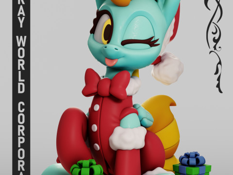 Lightning Dust My Little Pony 3D Print Model