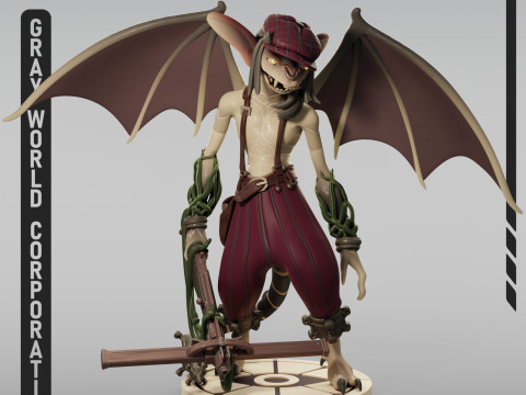 Ivy el punto muerto Modelo de impresión 3D