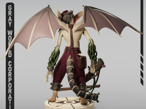 Ivy The Deadlock 3D Print Model