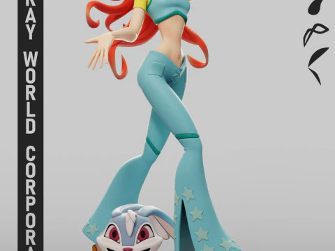 Bloom Winx Club 3D Print Model