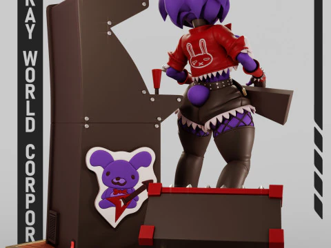 Bonfie 2 Frennis Night Club 3D Print Model