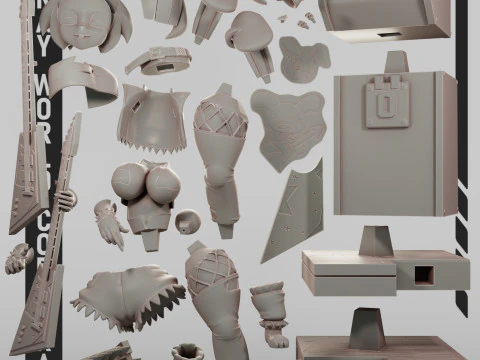 Bonfie 2 Frennis Night Club 3D Print Model