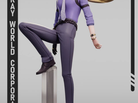 Hugo Vlad Zenless Zone Zero 3D Print Model