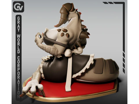 Deathclaw Maid Fallout 3D Print Model