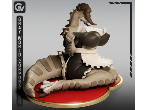 Deathclaw Maid Fallout 3D Print Model
