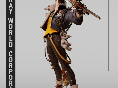 Billy Kilitlenme 3D Baskı Modeli