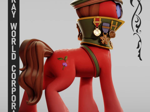 Sprout Cloverleaf My Little Pony 3D Print Model