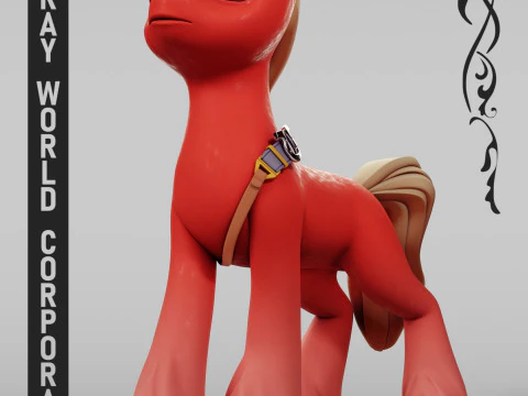 Sprout Cloverleaf My Little Pony 3D Print Model