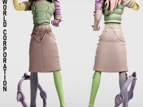 Gantlos 2 Winx Club 3D Print Model