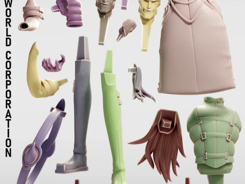 Gantlos 2 Winx Club 3D Print Model