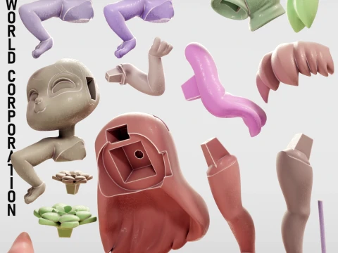 Lilotte Krosmoz 3D Print Model