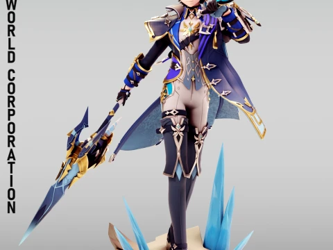 Lohen Genshin Impact 3D Print Model