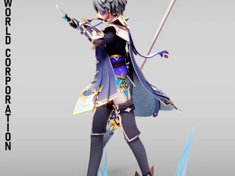 Lohen Genshin Impact 3D Print Model