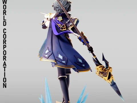 Lohen Genshin Impact 3D Print Model