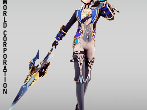 Lohen Genshin Impact 3D Print Model