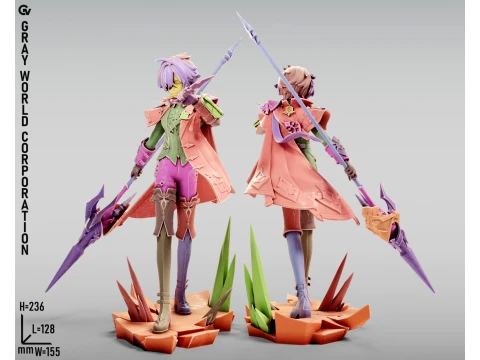 Lohen Genshin Impact 3D Print Model