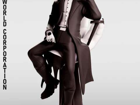 Gaster Undertale 3D Print Model