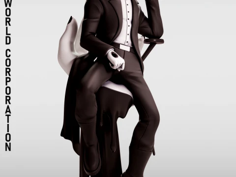 Gaster Undertale Modelo de Impressão 3D