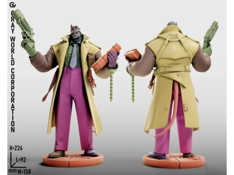 Abrams The Deadlock 3D Print Model