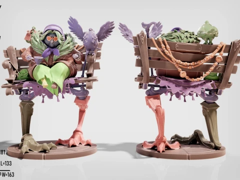Baba The Deadlock 3D Print Model