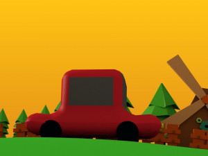 car animation CG テクスチャ