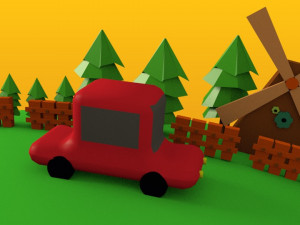 car animation CG テクスチャ