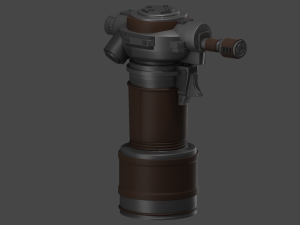 burner 3D Modell