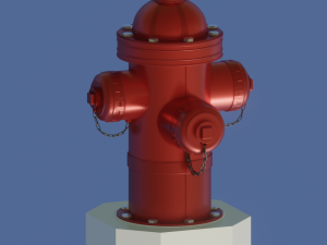 fire hydrant Model 3D