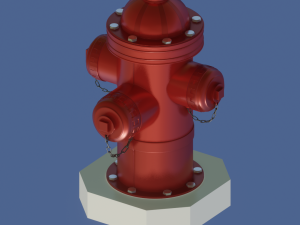 fire hydrant Model 3D