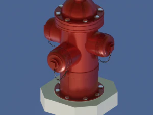 fire hydrant 3D Model