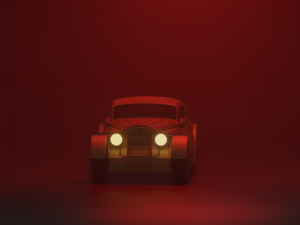 old car Model 3D