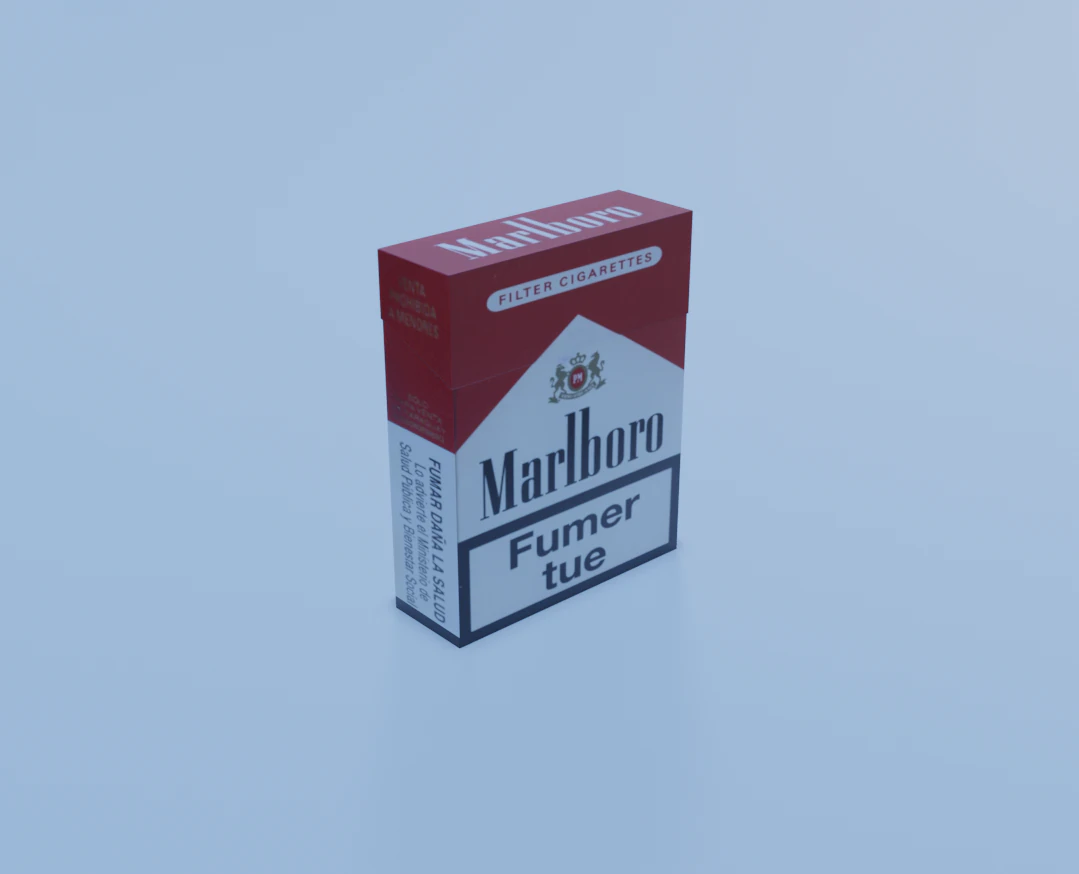 malboro 3D Model .c4d .max .obj .3ds .fbx .stl .blend 