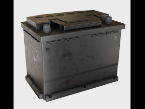 rechargeable battery Model 3D