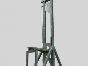 the guillotine Modelo 3D