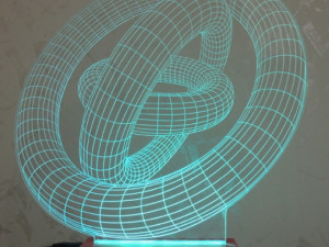 3d lamp illusion Modello 3D