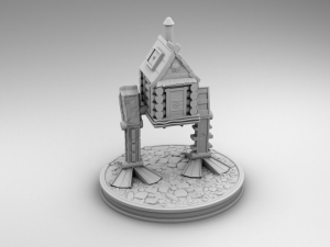 cyber home 3D Print Model