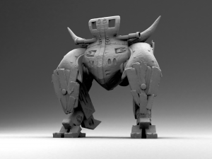 strange robot 3D Print Model