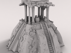 Stylized house 3D Model
