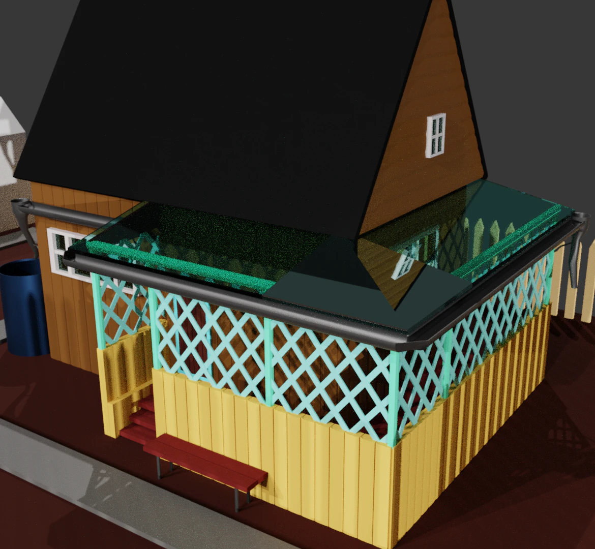 house 3D Model .c4d .max .obj .3ds .fbx .stl .blend 