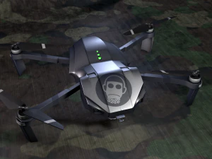 quadricopt&egrave;re Modèle 3D