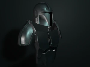 mandalorian armor 3D Model