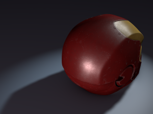 iron man helmet Modello 3D