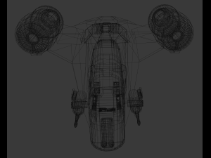 the razorcrest 3D Model