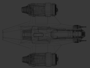 the razorcrest 3D Model